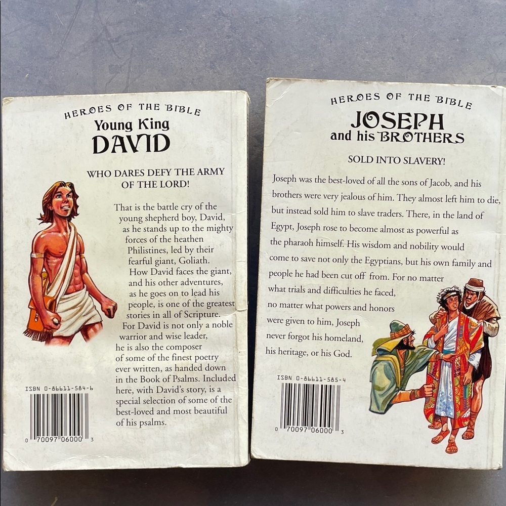 Heroes of the Bible Books Set - Picture 2 of 4